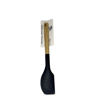 ESPATULA NYLON MANGO MADERA 