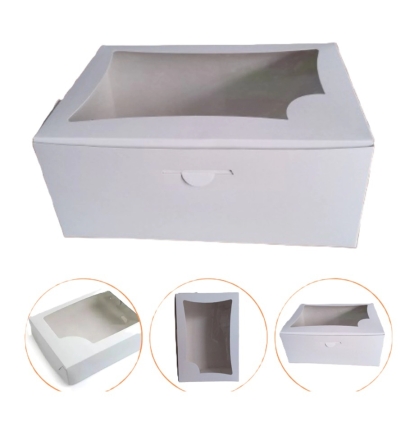CAJA MULTIUSO BLANCA VISOR 18 X 15 X 8 CM X U
