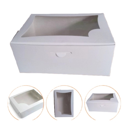 CAJA MULTIUSO BLANCA VISOR 36 X 26 X 9 CM X U