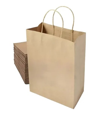 BOLSA KRAFT MANIJA ZAFIRO 18 X 8 X 20 CM 
