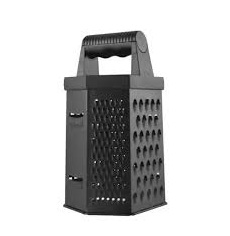 RALLADOR ACERO 6 USO BASE GOMA NEGRO