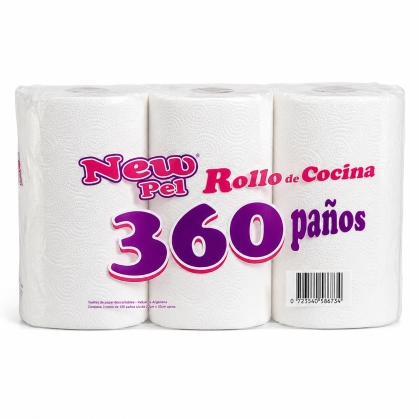 ROLLO COCINA NEWPEL 3 X 120 PAÑOS