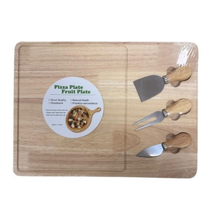 TABLA MADERA PICAR UTENSILLOS 