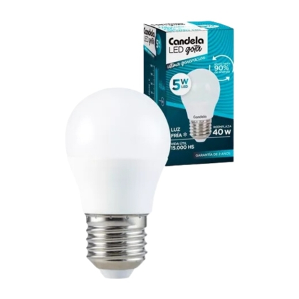 LAMPARA LED FRIO GOTA 5W