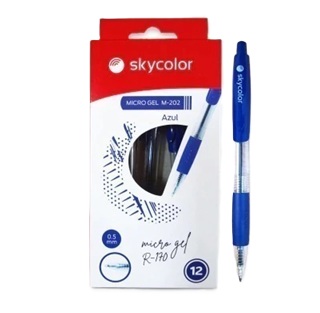 BOLIGRAFO RETRACTIL MICRO GEL AZUL