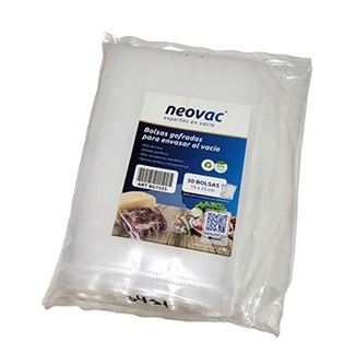 BOLSA VACIO GOFRADA A/B 25 X 40 CM X 50 U