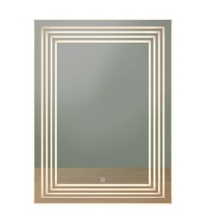 ESPEJO LUZ LED 80 X 60 CM