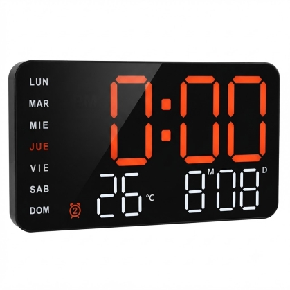 RELOJ DIGITAL DESPERTADOR ALARMA 
