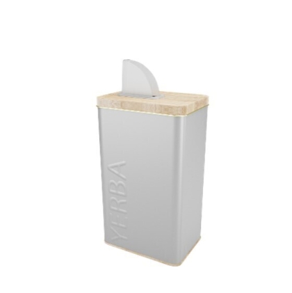LATA YERBA LINEA NORDICA GRIS