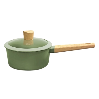 CACEROLA TEFLON OLIVE MANGO N° 18