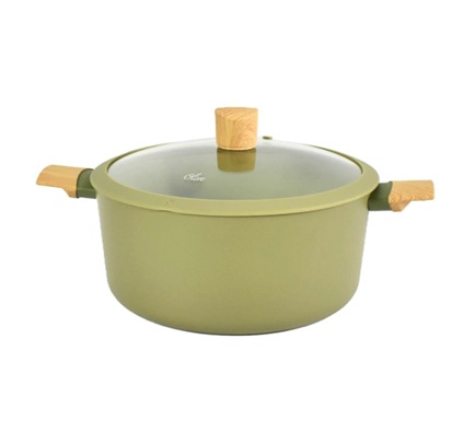 CACEROLA TEFLON OLIVE N° 24